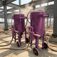 Machine de sablage haute efficacité avec contrôle de pression réglable pour le nettoyage industriel des surfaces