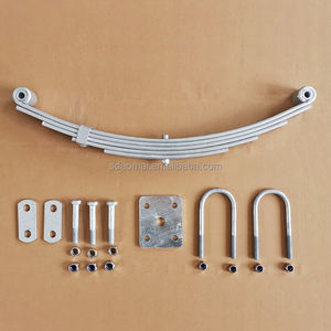 Ensemble de 4-6 pièces de ressorts à lames en acier robuste pour suspension de remorque utilisée pour remorquer des pièces de roue de bateaux à l'état neuf - Product Image 4