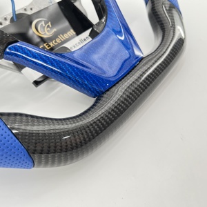 Volante in Vera Fibra di Carbonio e Pelle di Alta Qualità per Toyota Camry SE <span class=keywords><strong>Venz</strong></span> 7a Generazione 2012-2017 - Product Image 2