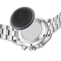 Montre-bracelet mécanique squelette TKYUAN : Montre automatique traditionnelle transformable en montre connectée sportive avec suivi du rythme cardiaque et du sommeil