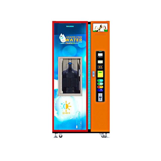 Automated Coin Operated Vending Water Machine1liter Alkaline Water Vending Machine Philippines