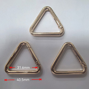 <span class=keywords><strong>Mousqueton</strong></span> verrouillable <span class=keywords><strong>mousqueton</strong></span> sac personnalisé accessoires de quincaillerie boucles en métal 27.2mm <span class=keywords><strong>mousqueton</strong></span> <span class=keywords><strong>Delta</strong></span> - Product Image 2