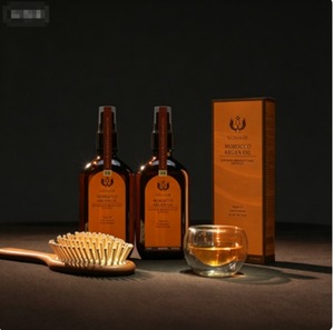 Aceite de Argán de Marruecos al por Mayor, Esencia de Doble Cuidado 100ml, Suero Capilar No Pegajoso, Protector de Calor para Cabello Seco, Exportación - Product Image 4