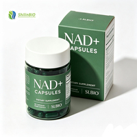 Capsules de NAD+ en marque privée, supplément nutraceutique à base de matières premières, dosage personnalisé disponible