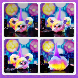 Furby Furblets, Juguetes Electrónicos de Peluche, Habla Furbish y Reproduce Música, Producto Original de la Marca Hasbro, Oferta Especial al por Mayor - Product Image 5