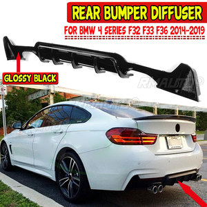 สปอยเลอร์กันชนหลัง ชุดแต่งสำหรับ BMW ซีรีส์ 4 รุ่น F32 F33 F36 ปี 2014-2019 M Sport ชุดแต่งกันชนหลังแบบ Splitter Diffuser Guard - Product Image 1