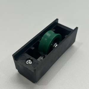 Пластиковый нейлоновый ролик современный дизайн алюминиевая раздвижная дверь с пластиковыми нейлоновыми окнами роликовые колеса высокого качества для гостиниц - Product Image 4