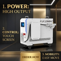 Échantillon Gratuit - Machine de Nettoyage Laser Portable 1000W 1200W à Main pour l'Élimination de la Rouille, de la Peinture et de l'Huile