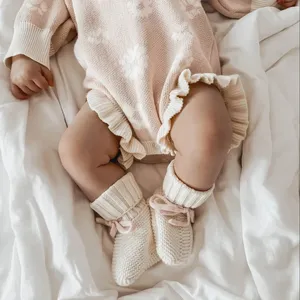 2024 New Style Custom Spring Summer Baby Romper Unisex Newborn Pure Organic 100% Cotton Knit Romper