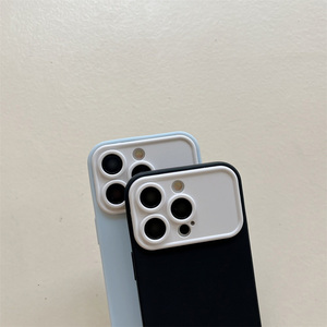 <span class=keywords><strong>2023</strong></span> PC protección de lente de ventana grande fundas de teléfono de Color caramelo para <span class=keywords><strong>iPhone</strong></span> 14 Pro Max 11 Pro <span class=keywords><strong>12</strong></span> 13 <span class=keywords><strong>Mini</strong></span> 15 Plus carcasa de TPU - Product Image 3
