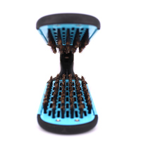 Lisseur de cheveux naturelle, brosse pour salon de coiffure,, privée, poils de sanglier, accessoire professionnel