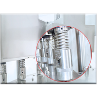 Máquina de Llenado, Sellado y Etiquetado de Doble Cabezal Totalmente Automática para Líquidos y Pastas en Bolsas de Plástico, Fácil de Operar
