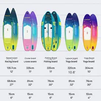 Planche de SUP hydrofoil pour le kitesurf, planche de paddle gonflable pour les eaux océaniques