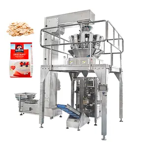 Samfull-máquina automática de pesaje de harina de maíz en escamas, embalaje para productos de cereales