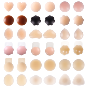 Lingerie 2021 Prodotti Innovativi Copricapezzoli Adesivi in Silicone a Forma di Fiore per Donne - Product Image 4