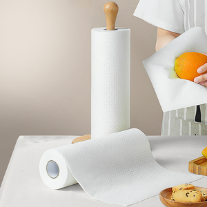 Koocca Đa Năng 100% Gỗ Bột Giấy Dùng Một Lần Món Ăn Vải Siêu Thấm Khăn Tay Cho Nhà Bếp 90Pcs Khăn Lau Rags - Product Image 1