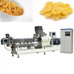Machine de fabrication de flocons de maïs, Machine d'extrusion de flocons de maïs personnalisée
