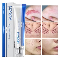 Gel Réparateur Puissant Bio pour Cicatrices d'Acné, Crème Naturelle Anti-Imperfections et Vergetures