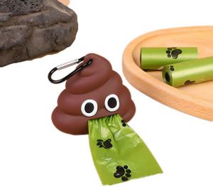 Envío Rápido, Nueva Tendencia, Interesante, Creativo, Lindo Dispensador de Bolsas para Excremento de Perro de Silicona con Forma de Caca - Product Image 6