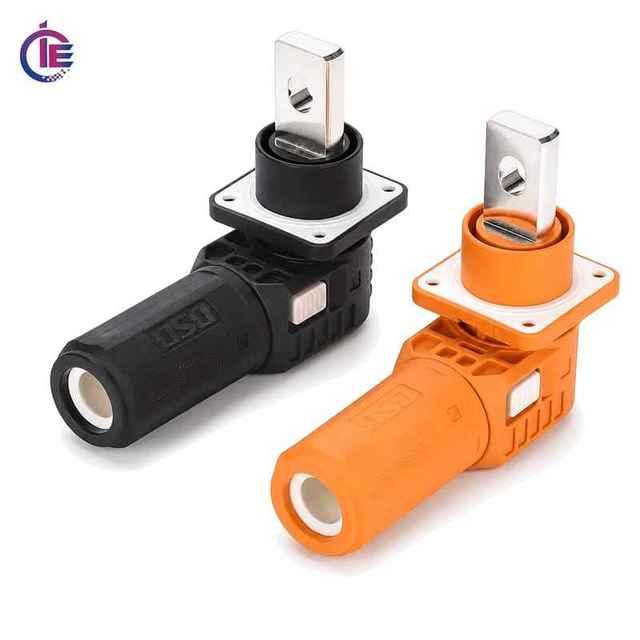 Quick Lock Connectors Electrical Power 1Pin Surlok Type Battery Storage Connector 1500V 300A for Lithium Battery Energy Storage