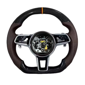 Modification de voiture, volant pour Porsche Panamera Macan Cayenne Taycan 718 Cayman GT4 RS 911 Carrera Targa 911 RS 911.2 - Product Image 1