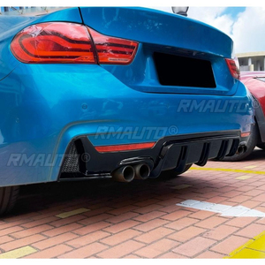 สำหรับ BMW ซีรีส์ 4 รุ่น F32 F33 F36 M Sport ปี 2014-2020 ชุดแต่งสไตล์ MP  ลิ้นกันชนหลัง  ดิฟฟิวเซอร์  ฝาครอบป้องกันกันชน - Product Image 3