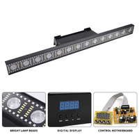 Nouvelle Barre de Pixels LED DJ 14x3W, 14 LED RGB Blanc Chaud, Éclairage DMX 12x3W, Projecteur Mural IP33 pour Scène