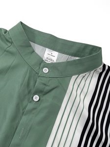 Disponibile Set di Abbigliamento Lavorato a Maglia di Alta Qualità in Stile Vintage per Uomini Africani, Camicia e Pantaloni Casual Retrò con Motivi Animali per l'Autunno - Product Image 5
