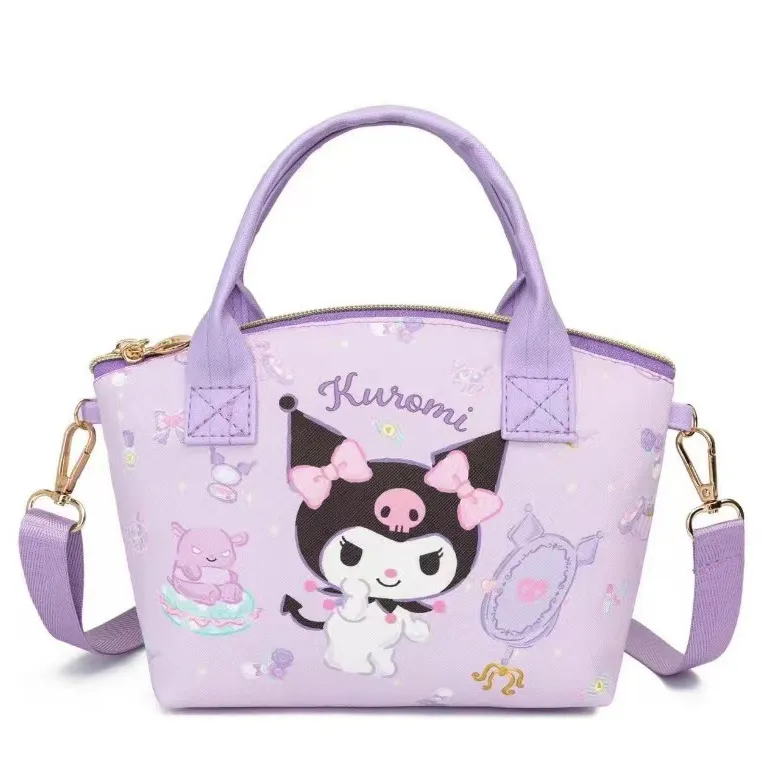 Best Selling Cartoon Melodi Kids Leather Kulomi KT Cosmetic Crossbody Bag Shoulder Bag Handbag Kids Small Bag