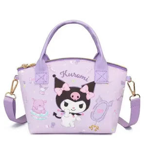 La migliore vendita Cartoon Melodi pelle Kulomi KT cosmetici tracolla borsa a tracolla borsetta per bambini piccola borsa
