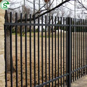 2025 thiết kế mới nóng bán rèn sắt hàng rào lối đi, biệt thự ranh giới kim loại picket hàng rào trang trí - Product Image 2
