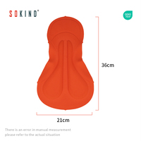 Short/Pantalon de Cyclisme pour Hommes avec Coussinet Antibactérien Respirant en Mousse à Cellules Ouvertes Perforée, en Spandex/Nylon Écologique