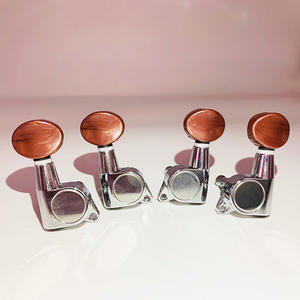 Tuners scellés 2R2L 15:1 Tuning Keys Machines Heads Set Ukulele Tuning Pegs for Ukulele Parts - Product Image 1