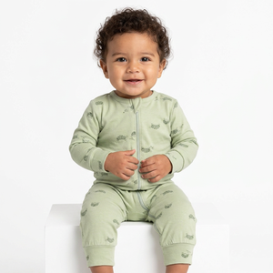 Combinaison bébé en coton biologique imprimée sur mesure pour la vente en gros, fabricant indien de combinaisons pour bébés et enfants, collection boutique - Product Image 1