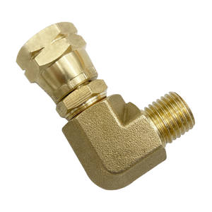 Angle de connexion en laiton GPL 90 Adaptateur d'angle de tuyau de cuisinière à gaz gauche de 1/4 pouces Raccordement de gaz <span class=keywords><strong>Coude</strong></span> de gaz - Product Image 3
