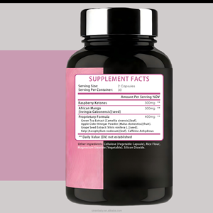 Cápsulas Personalizables para la Pérdida de Peso en Mujeres, Suplementos Herbales Naturales, Cetonas de Frambuesa, Mango Africano, Té Verde - Product Image 5