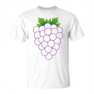 Camiseta con diseño de uvas para Halloween, camiseta con diseño de frutas, regalo divertido unisex para adultos - Product Image 2
