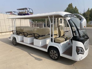 Kilometraje 80-100km Tipo abierto Touring on Hop Off 14 asientos Autobús turístico eléctrico - Product Image 2