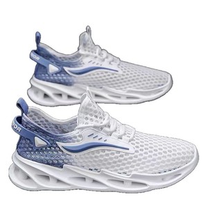 Zapatos para hombre - Nuevo estilo de verano 2026, zapatillas casuales transpirables de malla, calzado deportivo ligero perforado para exteriores, moderno y versátil - Product Image 5