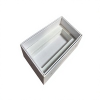 Boîte cadeau rigide écologique avec estampage à chaud, emballage personnalisé de forme sur mesure
