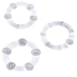 Ensemble d'anneaux péniens confortables en silicone pour hommes, jouet sexuel souple, marque STELLAR PATH CN TY-260509 - Product Image 5
