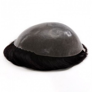 Protesi Capillare Maschile con Base in Pelle Completa 0.10-0.12mm, Acconciatura per Uomini con Capelli Sottili, Fornitore di Sistemi Capillari per Uomini - Product Image 2