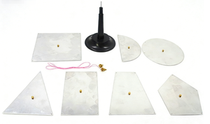 Placa Demostrativa para Determinación del Centro de Objetos, Instrumento de Enseñanza de Física para Medir el Centro de Objetos con Forma de Placa - Product Image 5