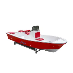 Liya 5.8m panga boat fiberglass hull material hard tops fishing boat for sale