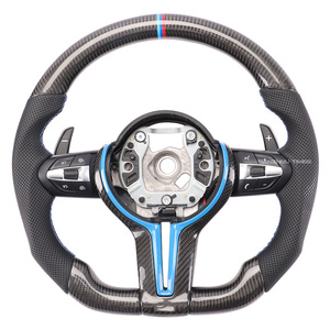 Volante Deportivo Serie F con Calefacción de Fibra de Carbono para BMW F06 F56 X3 F25 F33 X1 F48 F34 <span class=keywords><strong>Gt</strong></span> 550i F10 F02 F87 M2 F20 F16 F48 - Product Image 5