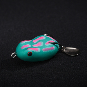 Mini leurres <span class=keywords><strong>grenouille</strong></span> 4cm8g leurre de pêche en plastique souple appâts faits à <span class=keywords><strong>la</strong></span> main 12 couleurs - Product Image 4