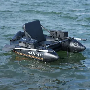 Haneli gommone portatile gonfiabile in PVC galleggiante di grande capacità di stoccaggio conveniente sicuro per gli sport acquatici all'aperto pesca esplorando