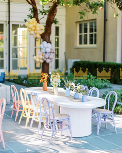 Chaise d'enfants en rotin fait à la main de haute qualité pour la décoration de mariage fête d'anniversaire Banquet événement écologique meubles pour enfants - Product Image 6