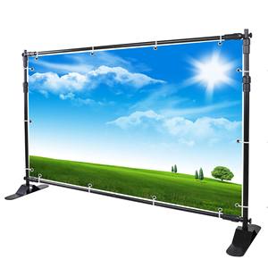8 * 8FT ajustável Photo Display Banner Stand Alumínio Backdrop Publicidade - Product Image 6