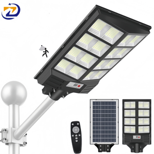 Farola Solar Todo en Uno ZY de 400W IP65 de Alta Potencia, Fabricante Chino, Números Iluminados con Energía Solar ABS, Lámpara Solar para Exteriores - Product Image 1